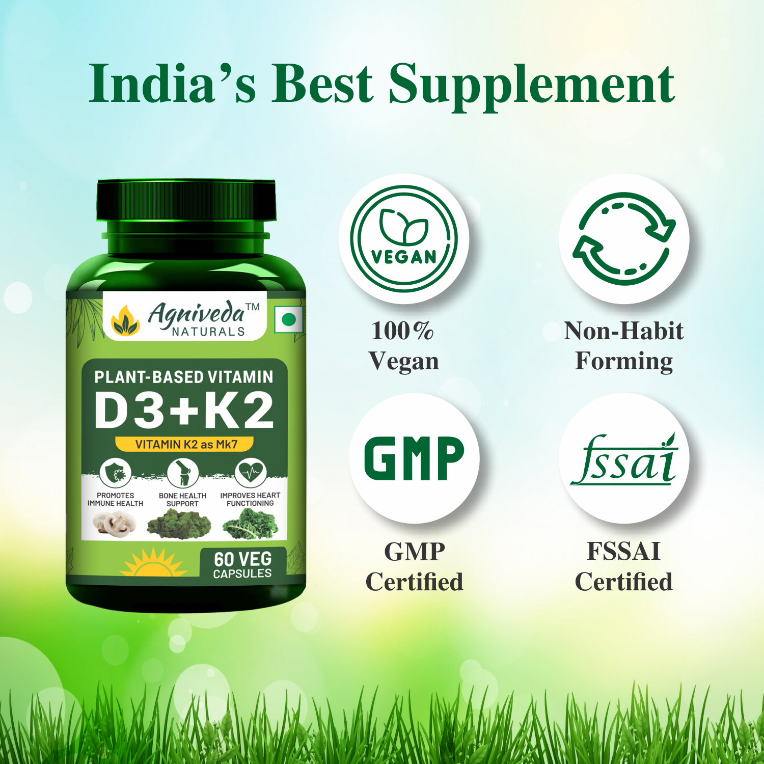 Agniveda Naturals Stamina Booster for Endurance and Strength - 60 Capsules - Image 7